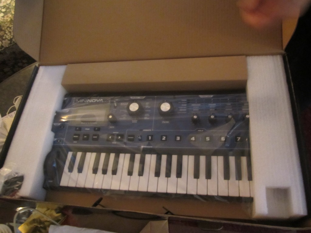 New synth novation midi controller